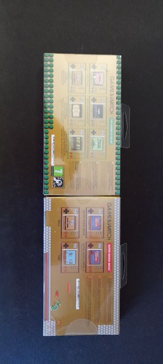 Pack Game & watch-Super mario y Zelda