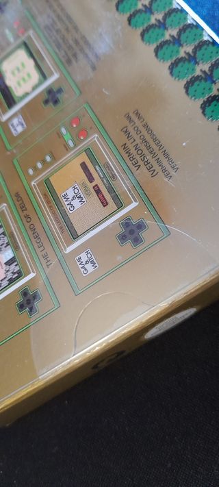 Pack Game & watch-Super mario y Zelda
