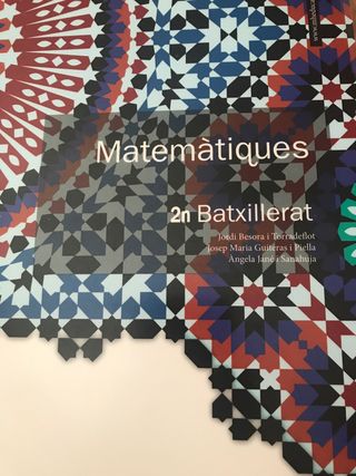 Libro 2 bachiller matemáticas