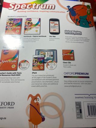Libro spectrum ingles 3 eso