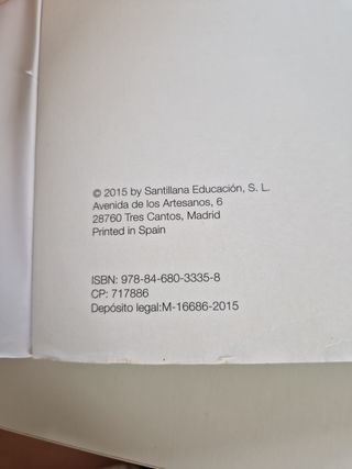 Libros Biología y Geología 3ro ESO Santillana