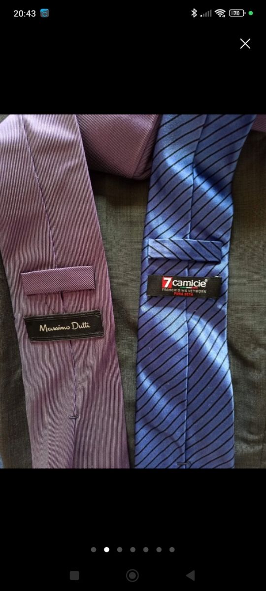 Traje de hombre talla pequeña Massimo Dutti 36