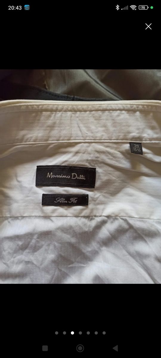 Traje de hombre talla pequeña Massimo Dutti 36