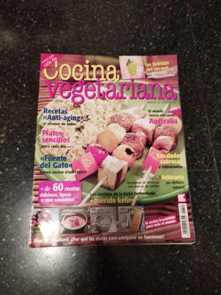 9 revistas cocina vegetariana