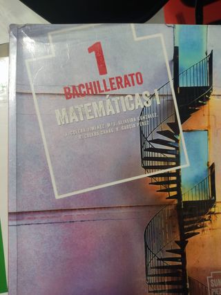 LIBRO 1ºBACH MATEMATICAS ANAYA