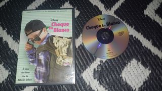 CHEQUE EN BLANCO DVD DISNEY SÚPER DESCATALOGADO