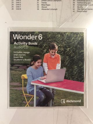 Wonder 6 Student's book + Activity book + CD