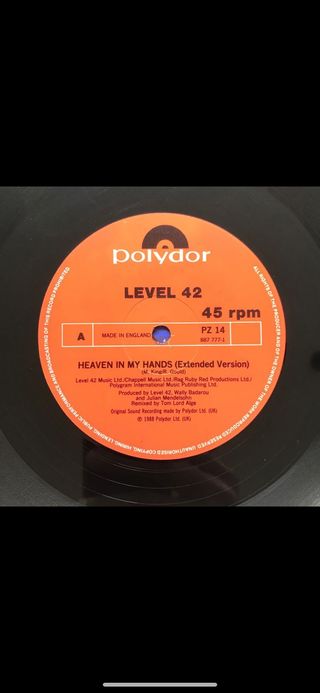 LOTE DE 2 VINILOS ORIGINALES LEVEL 42!!