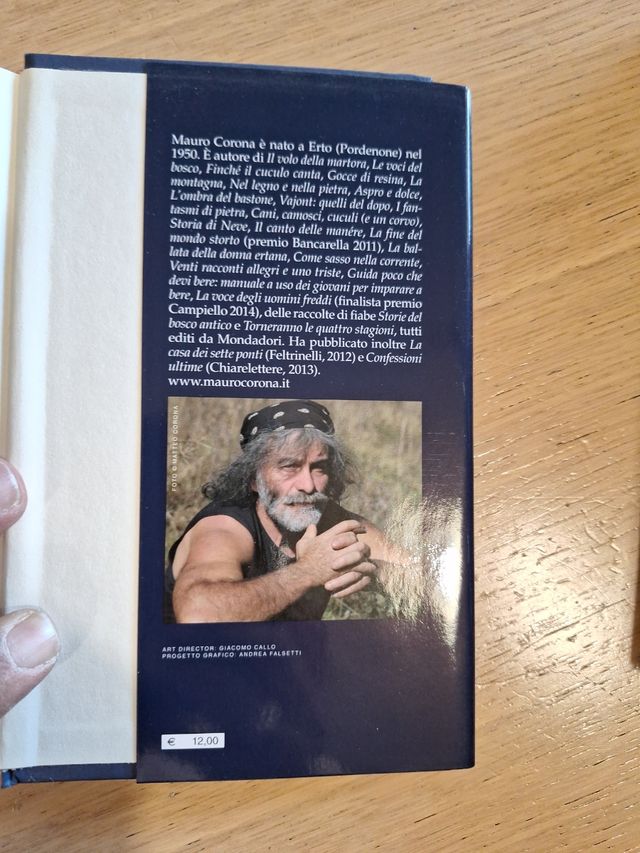 Mauro Corona Una lacrima color turchese