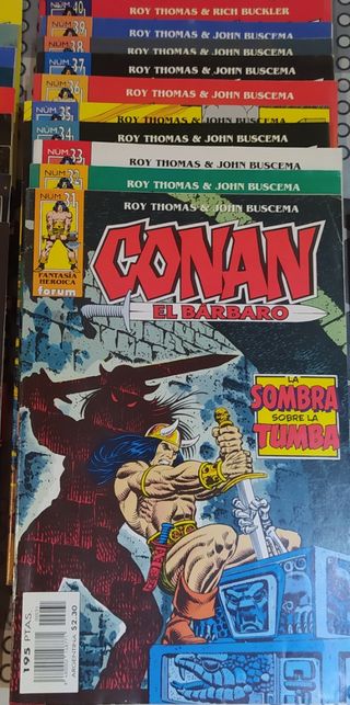 CONAN EL BARBARO EDICIONES FORUM 15 ANIVERSARIO