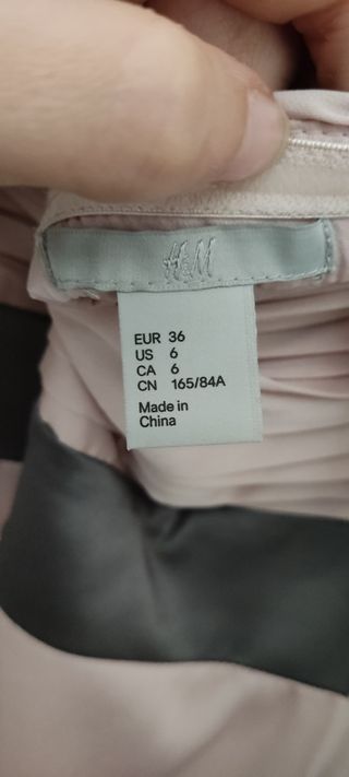 Vestido de fiesta largo de H&M