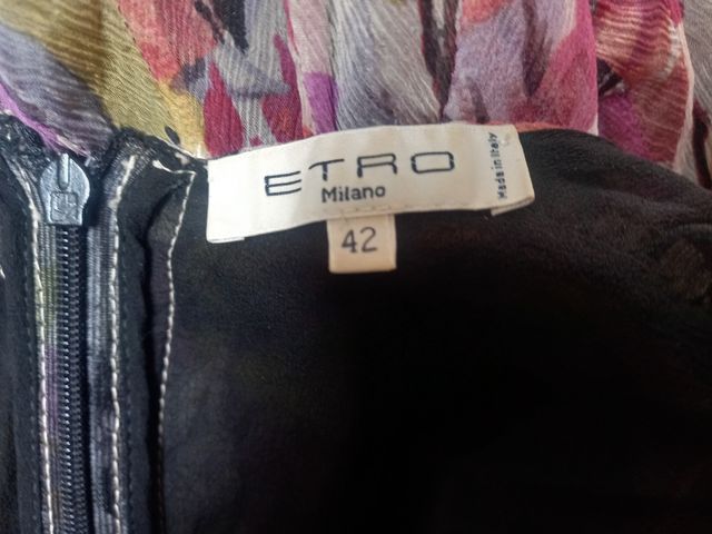 Vestido de la firma Etro, talla 38