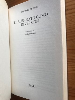 El asesinato como diversión