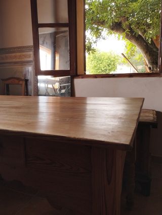 Escritorio mallorquín de nord vell restaurado