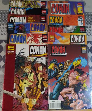 CONAN EDICION FORUM MARVEL AÑO 95
