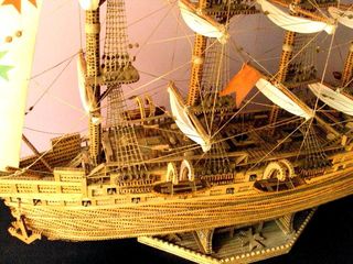 MAQUETA DE BARCO ANTIGUO GALEÓN (Negociable)