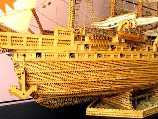 MAQUETA DE BARCO ANTIGUO GALEÓN (Negociable)