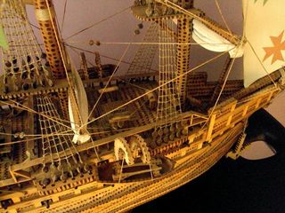 MAQUETA DE BARCO ANTIGUO GALEÓN (Negociable)