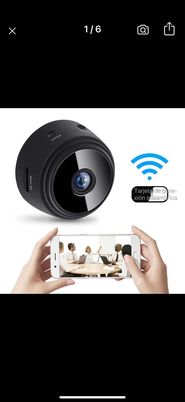 Mini cámara de vigilancia 