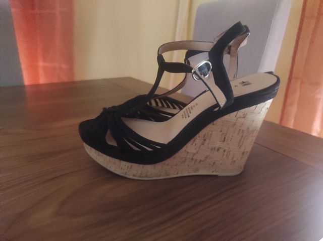 sandalias de plataforma de H&M