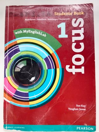 Libro inglés Focus 1° bachillerato