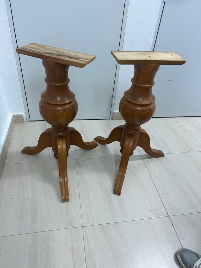 Mesa de comedor tipo libro 