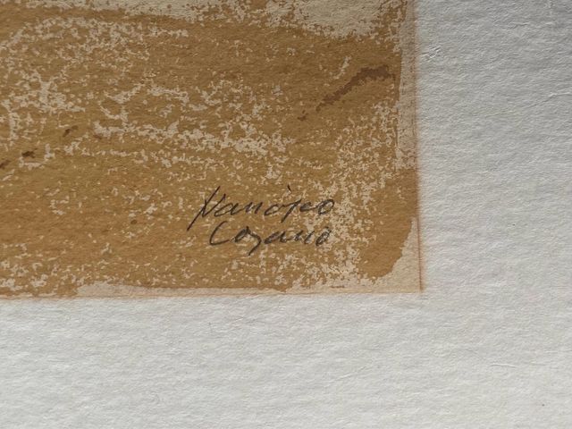 litografía Francisco lozano coleccionismo 424/589