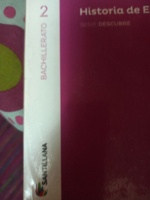 HISTORIA DE ESPAÑA 2 BACHILLER