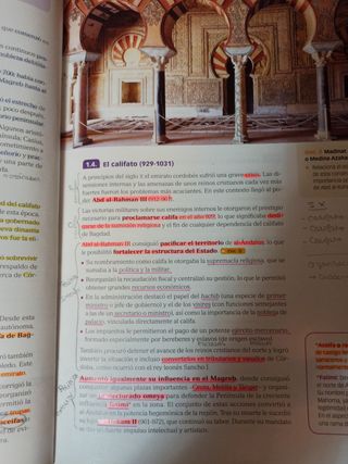 HISTORIA DE ESPAÑA 2 BACHILLER
