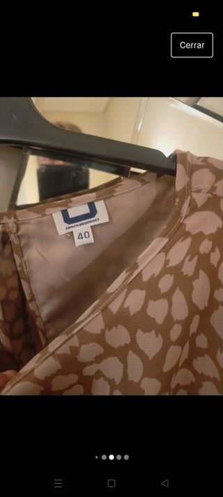 vestido fiesta Adolfo Domínguez