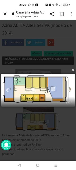 caravana Adrià altea 542pk