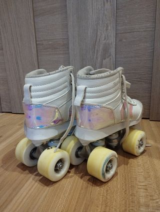 Patines Oxelo + protecciones + bolsa