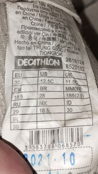 Patines Oxelo + protecciones + bolsa