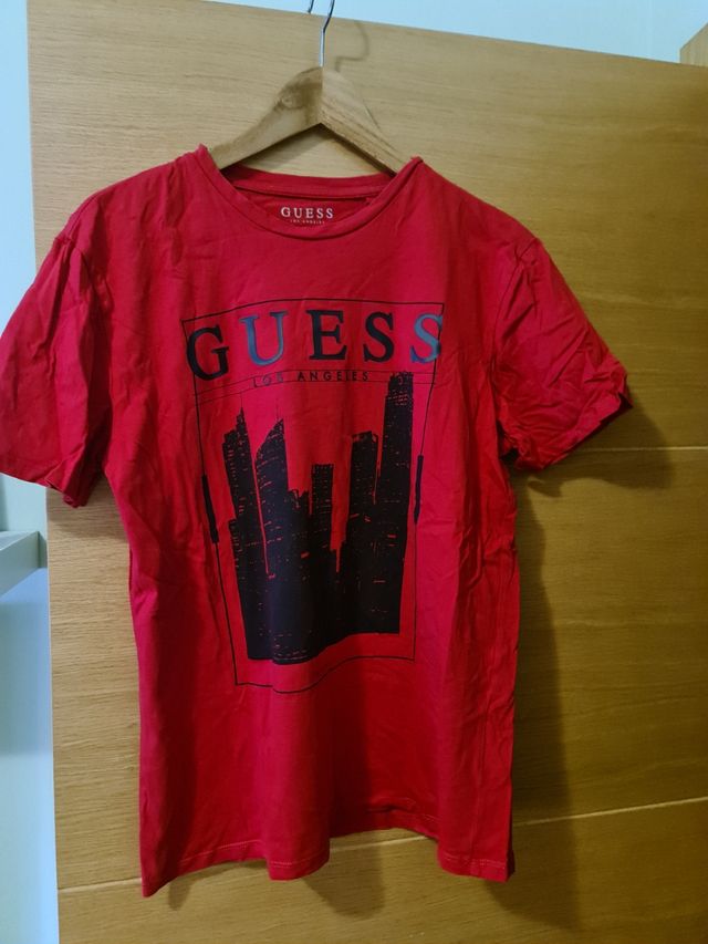 camiseta guess talla l