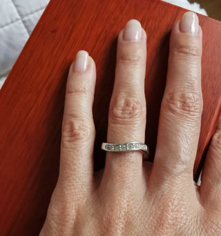 Anillo Swarovski con cristales 