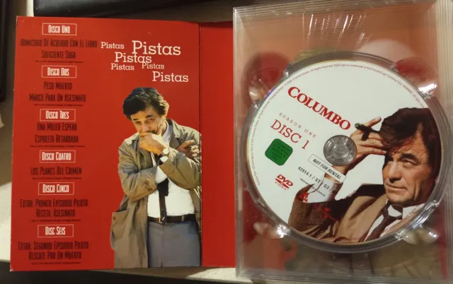 Colombo Temporada 1 y 2 dvd
