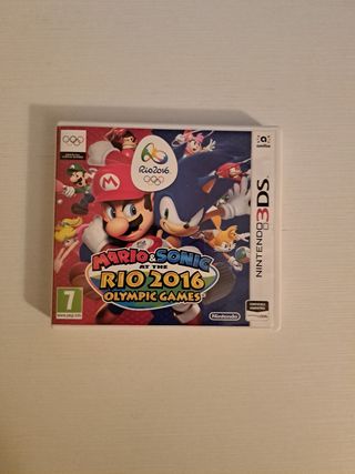 Mario y Sonic Río 2016 juegos olimpicos