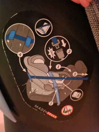 silla bebé grupo 0+ coche