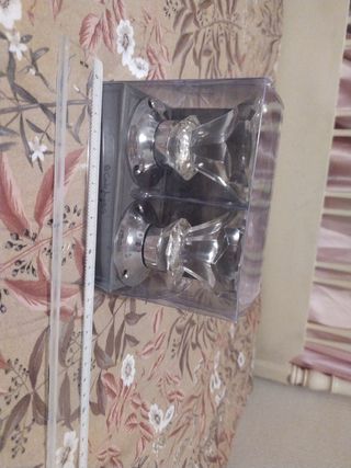 2 pomos de cristal de El Corte Ingles