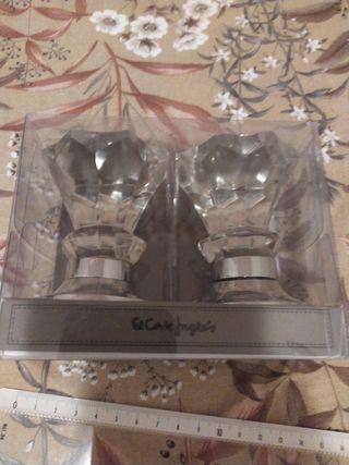 2 pomos de cristal de El Corte Ingles