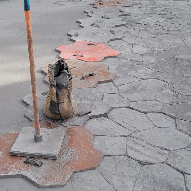 hormigón impreso y fratasado calidad