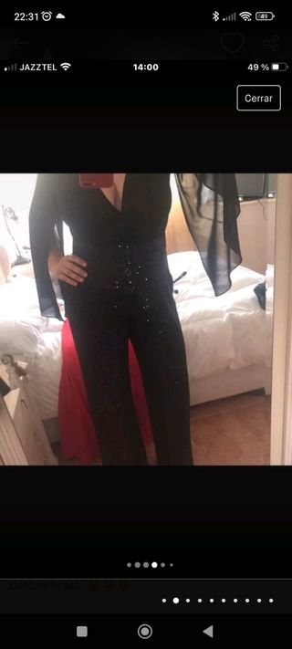 mono negro de fiesta