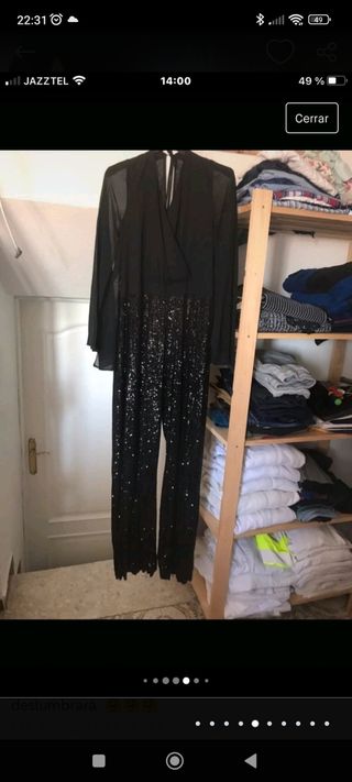 mono negro de fiesta