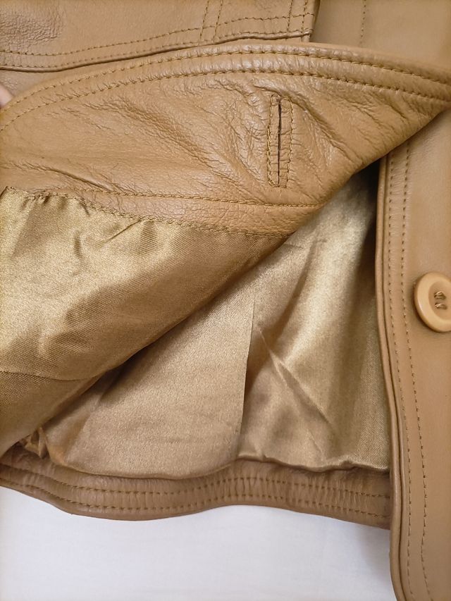 cazadora piel mujer mediana