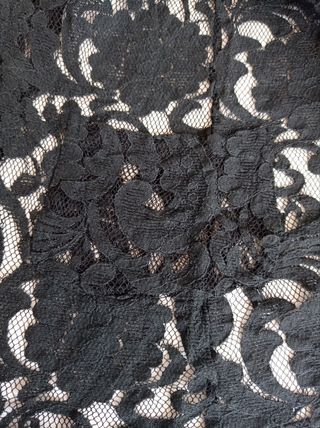 Brazer de encaje negra. M