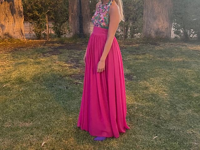 Vestido invitada largo Rosa Clará