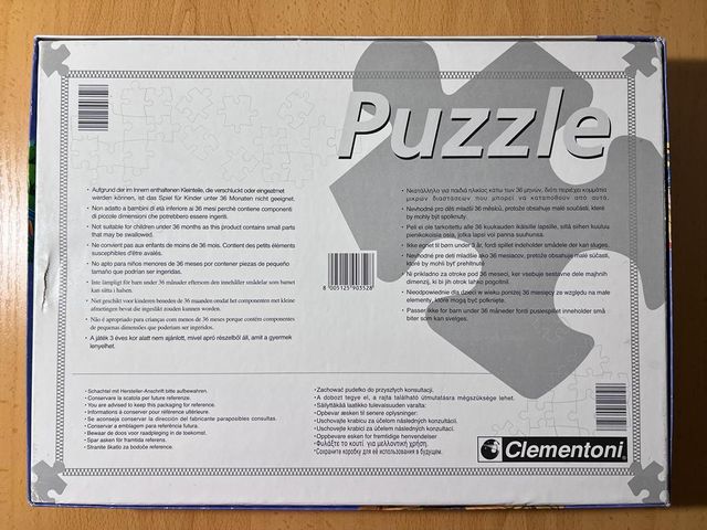 5 PUZZLES WINNIE THE POOH DISNEY - CLEMENTONI