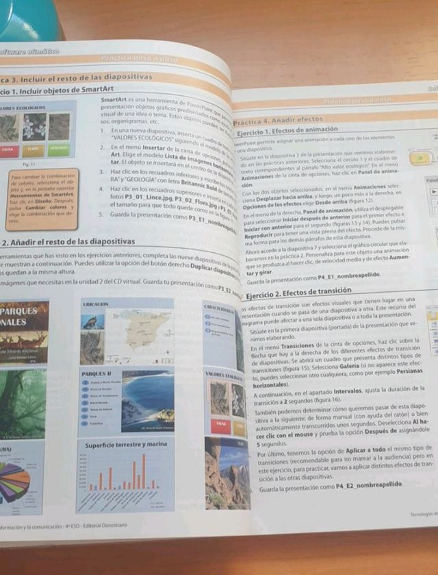 Libro tecnologia 4 ESO. TIC. Editorial donostiarra