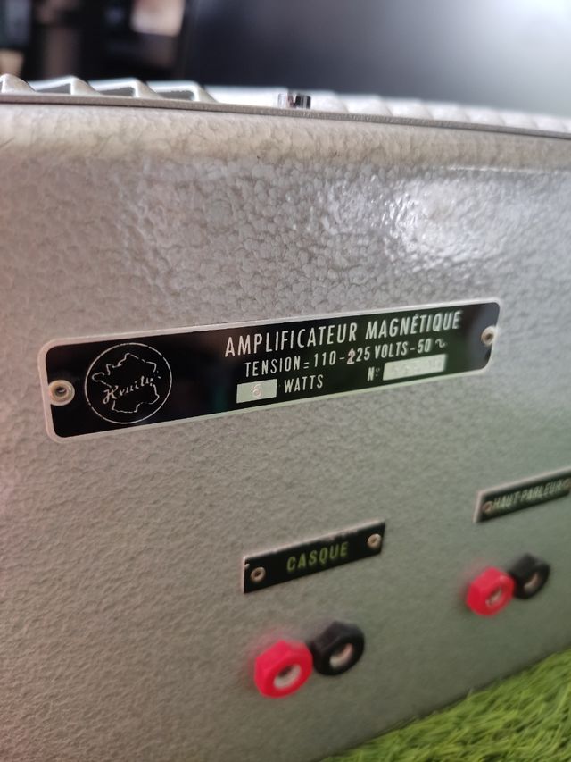 AMPLIFICADOR antiguo Heurtier
