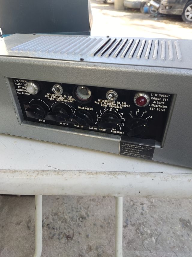 AMPLIFICADOR antiguo Heurtier